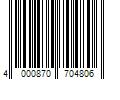 Barcode Image for UPC code 4000870704806