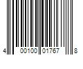 Barcode Image for UPC code 400100017678