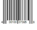 Barcode Image for UPC code 400100073858