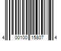 Barcode Image for UPC code 400100158074. Product Name: 