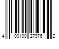 Barcode Image for UPC code 400100279762