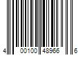 Barcode Image for UPC code 400100489666