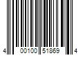 Barcode Image for UPC code 400100518694