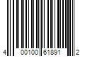 Barcode Image for UPC code 400100618912