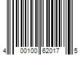 Barcode Image for UPC code 400100620175