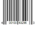 Barcode Image for UPC code 400100632963