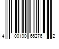 Barcode Image for UPC code 400100662762