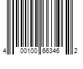 Barcode Image for UPC code 400100663462