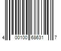 Barcode Image for UPC code 400100686317