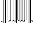 Barcode Image for UPC code 400100690925