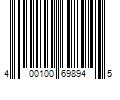 Barcode Image for UPC code 400100698945