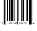 Barcode Image for UPC code 400100709702