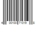 Barcode Image for UPC code 400100713198