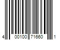 Barcode Image for UPC code 400100716601