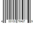 Barcode Image for UPC code 400100764879