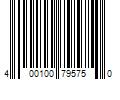 Barcode Image for UPC code 400100795750