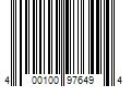 Barcode Image for UPC code 400100976494