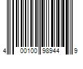 Barcode Image for UPC code 400100989449