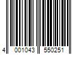 Barcode Image for UPC code 4001043550251