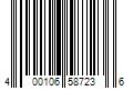 Barcode Image for UPC code 400106587236