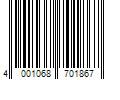 Barcode Image for UPC code 4001068701867