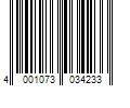 Barcode Image for UPC code 4001073034233. Product Name: WAGNER Pflanzenroller WPC 38,5 x 38,5 x 11 cm, fÃ¼r auÃŸen & innen, anthrazit, wetterfest, Tragkraft...