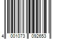 Barcode Image for UPC code 4001073092653