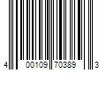 Barcode Image for UPC code 400109703893