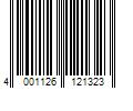 Barcode Image for UPC code 4001126121323