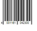 Barcode Image for UPC code 4001161042300