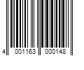 Barcode Image for UPC code 4001163000148