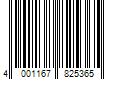 Barcode Image for UPC code 4001167825365