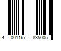 Barcode Image for UPC code 4001167835005