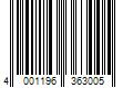 Barcode Image for UPC code 4001196363005