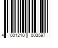 Barcode Image for UPC code 4001210003597