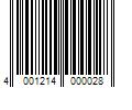 Barcode Image for UPC code 4001214000028