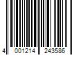 Barcode Image for UPC code 4001214243586