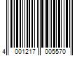 Barcode Image for UPC code 4001217005570