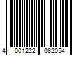 Barcode Image for UPC code 4001222082054