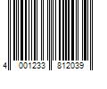 Barcode Image for UPC code 4001233812039