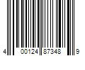 Barcode Image for UPC code 400124873489