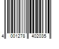 Barcode Image for UPC code 4001278402035