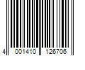 Barcode Image for UPC code 4001410126706