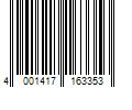 Barcode Image for UPC code 4001417163353