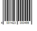 Barcode Image for UPC code 4001423000499