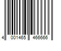 Barcode Image for UPC code 4001465466666