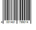 Barcode Image for UPC code 4001481799014