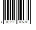 Barcode Image for UPC code 4001513005830