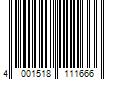 Barcode Image for UPC code 4001518111666