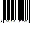 Barcode Image for UPC code 4001518722930